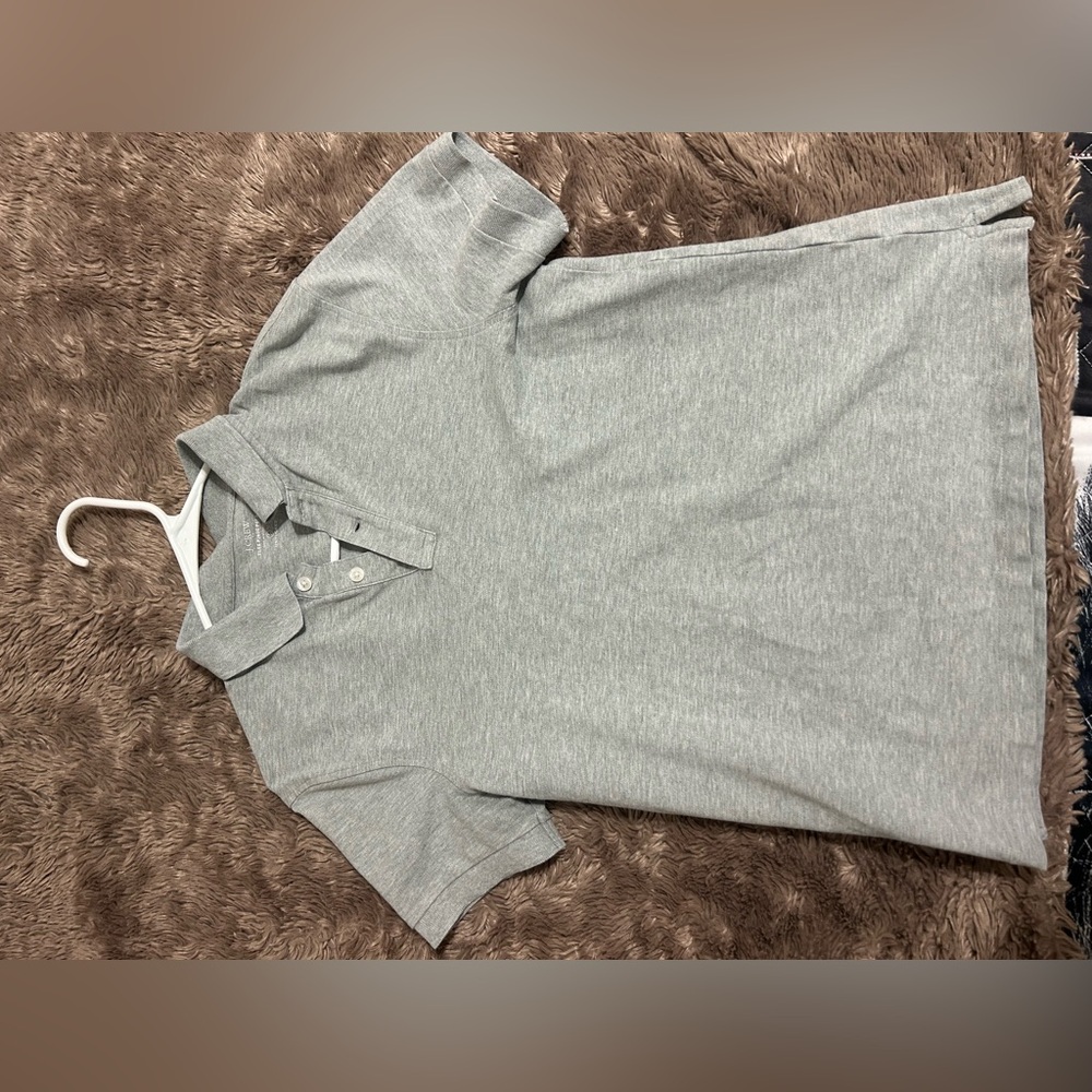 J. Crew Gray Polo Shirt